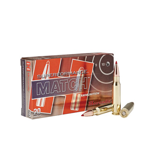 HORN SUPERFORMANCE MATCH 308WIN 168GR ELD 20/10 - Ammunition